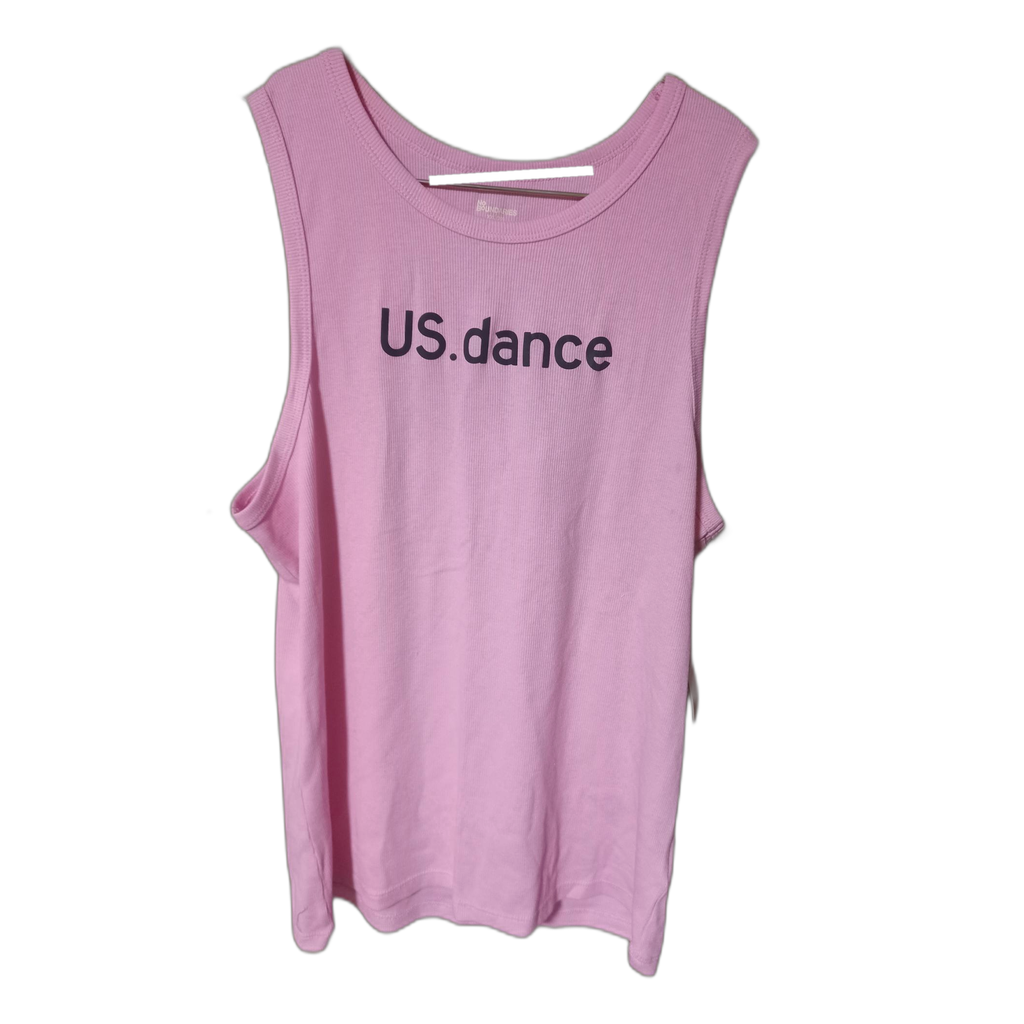 Pink US.dance tank top